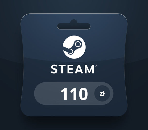 Steam Wallet PLN 110 Gift Card PL