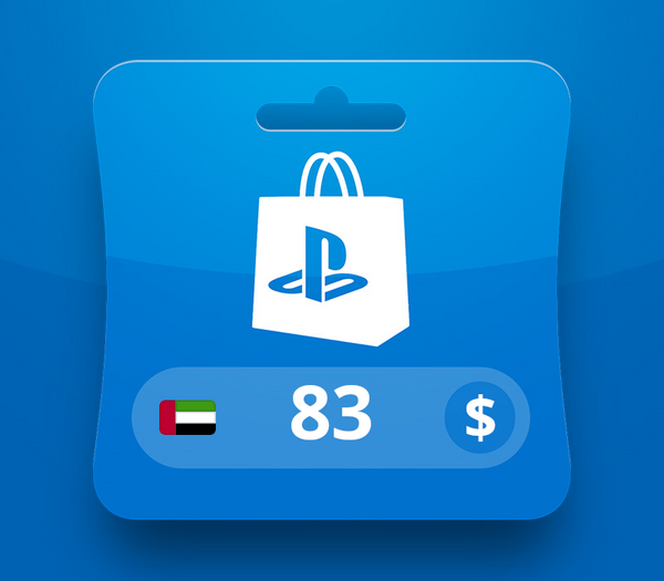 PlayStation Network USD 83 Gift Card AE