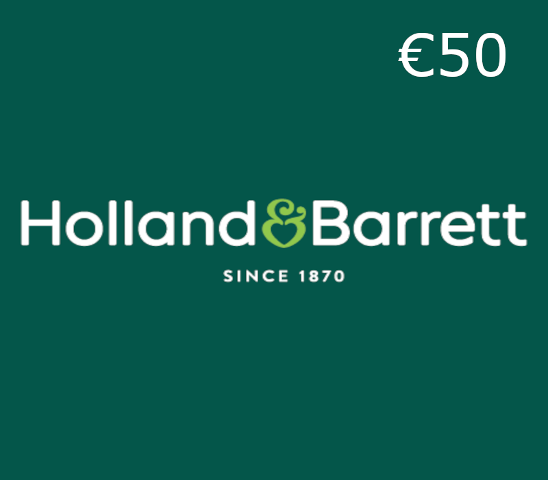 Holland & Barrett EUR 50 Gift Card BE
