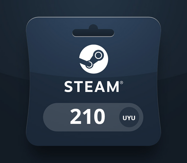 Steam Wallet UYU 210 Gift Card UY