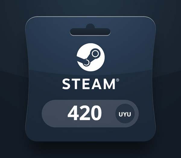Steam Wallet UYU 420 Gift Card