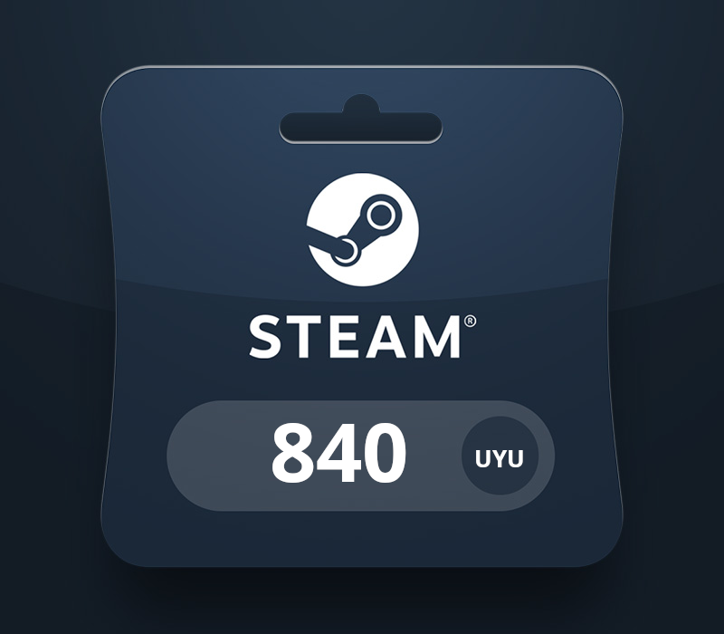 Steam Wallet UYU 840 Gift Card UY