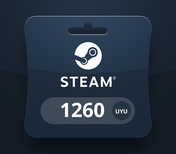 Steam Wallet UYU 1260 Gift Card UY