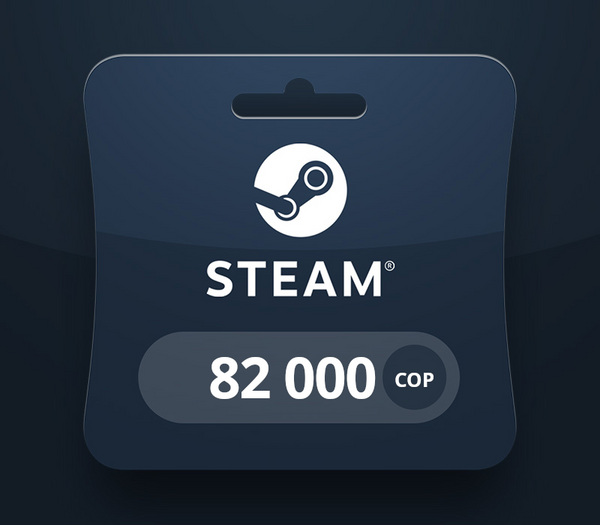 Steam Wallet COP 82000 Gift Card CO