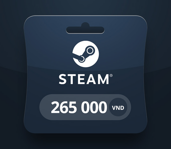 Steam Wallet VND 265 000 Gift Card VN