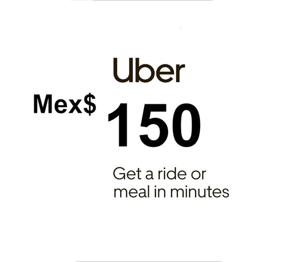 Uber MXN 150 Gift Card MX