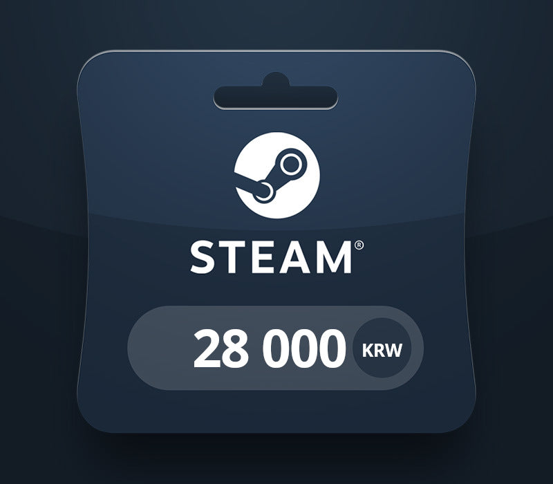 Steam Wallet KRW 28000 Gift Card KR