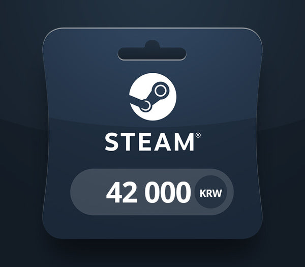 Steam Wallet KRW 42000 Gift Card KR