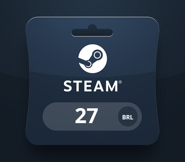 Steam Wallet BRL 27 Gift Card BR