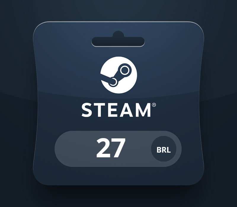 Steam Wallet BRL 27 Gift Card BR