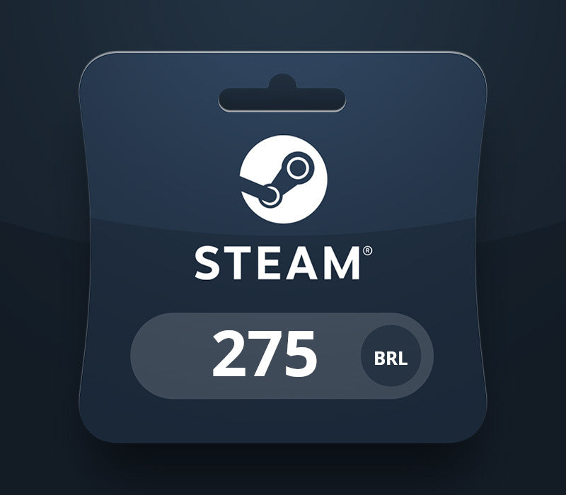 Steam Wallet BRL 275 Gift Card BR