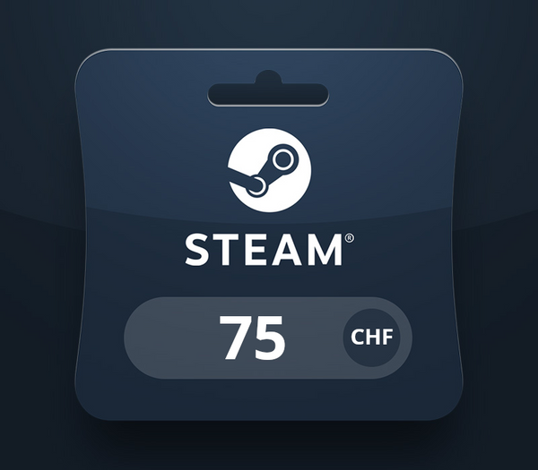 Steam Wallet CHF 75 Gift Card CH