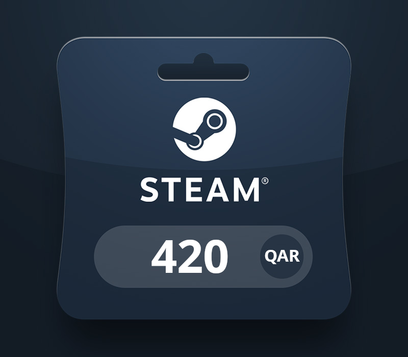 Steam Wallet QAR 420 Gift Card QA