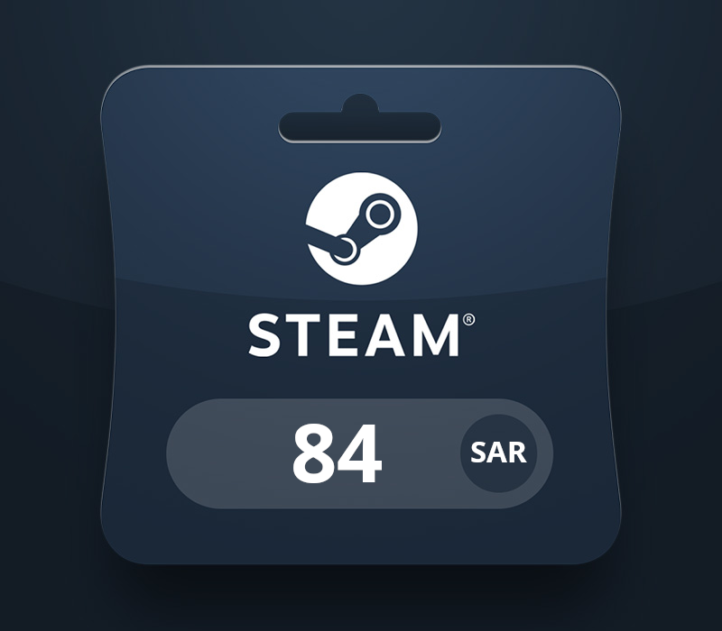 Steam Wallet SAR 84 Gift Card SA