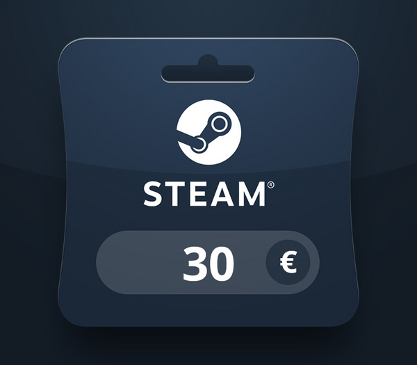 Steam Wallet EUR 30 Gift Card