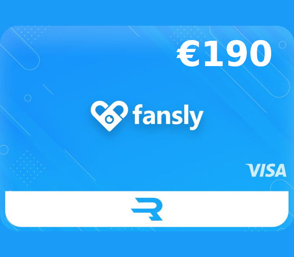 Rewarble Fansly EUR 190 Gift Card