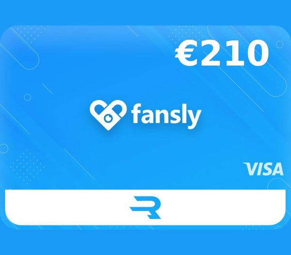 Rewarble Fansly EUR 210 Gift Card