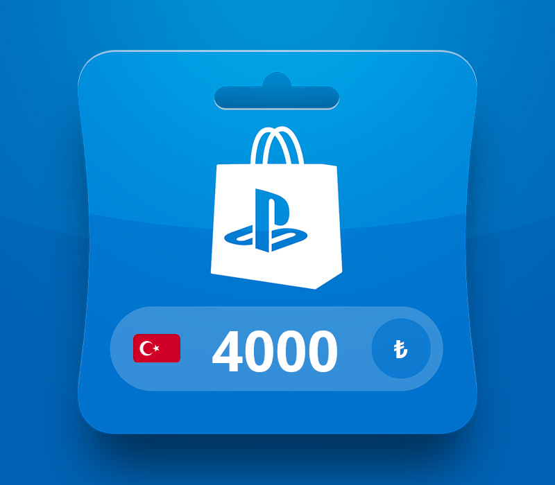 PlayStation Network TRY 4000 Card TR