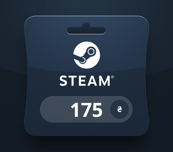 Steam Wallet UAH 175 Gift Card UA