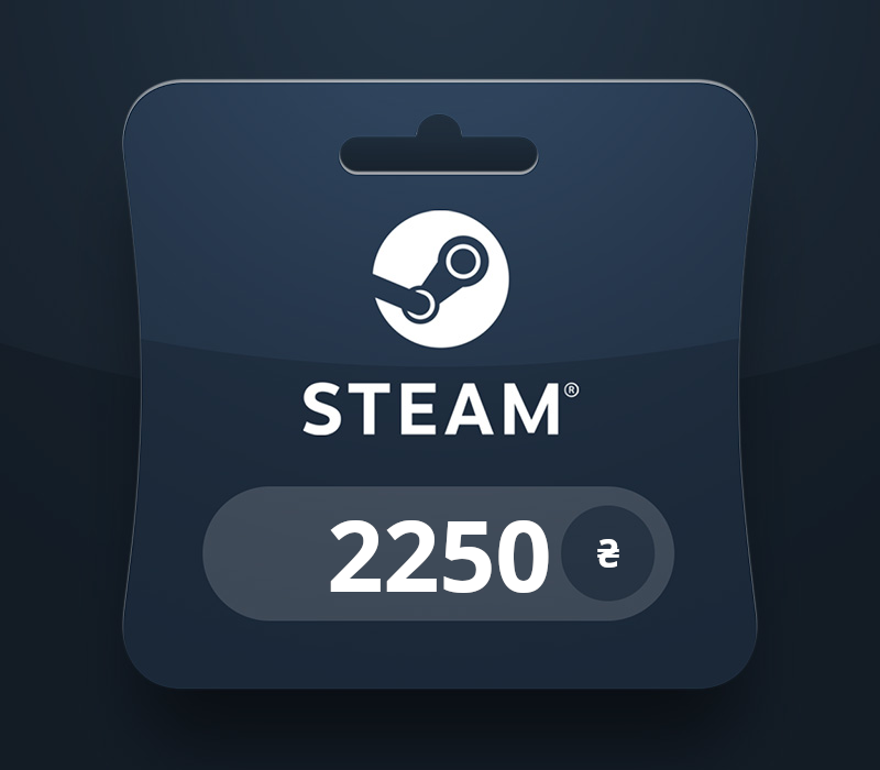 Steam Wallet UAH 2250 Gift Card UA