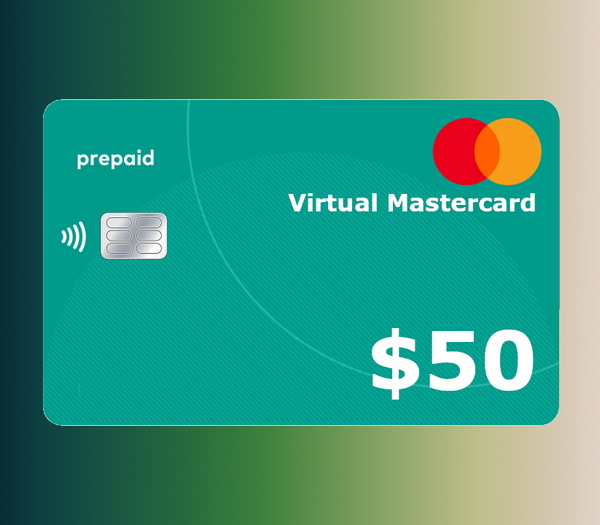 MyPaymentVault Virtual Mastercard USD 50
