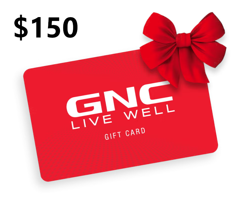 GNC USD 150 Gift Card