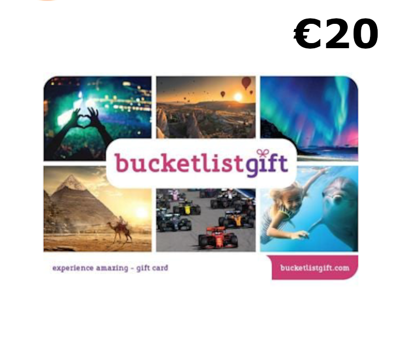 BucketlistGift EUR 20 Gift Card DE