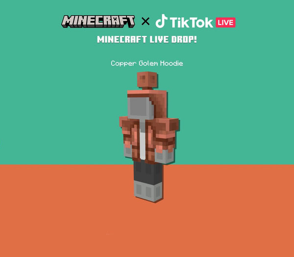 Minecraft Java & Bedrock Edition - Copper Core Twitch Skin DLC