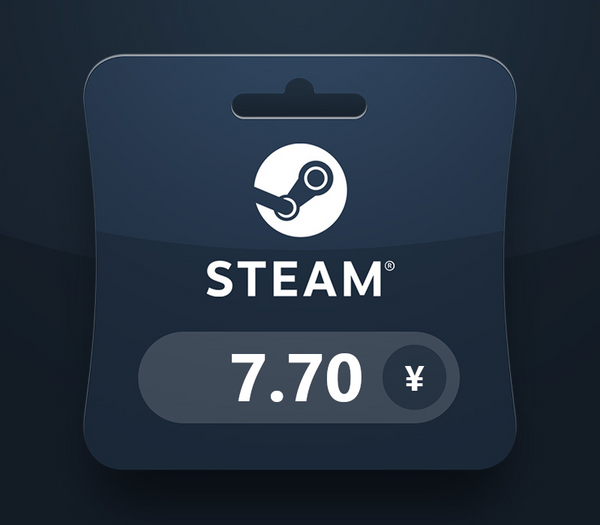 Steam Wallet CNY 7.70 Gift Card CN
