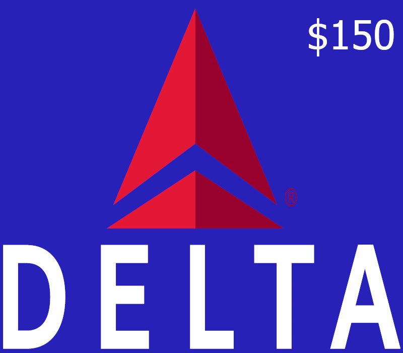 Delta Air Lines USD 150 Gift Card