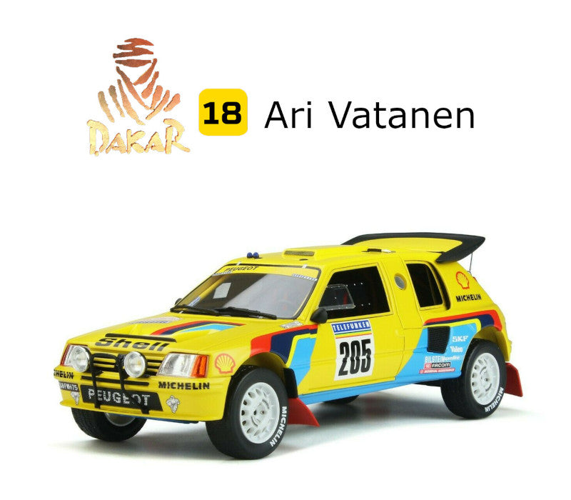 Dakar 18 - Ari Vatanen / Peugeot 205 Turbo 16 DLC