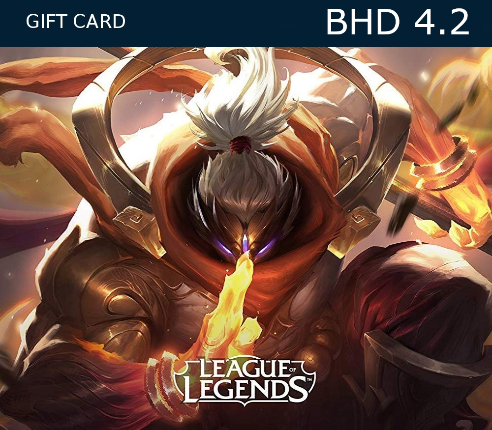 League of Legends BHD 4.2 Prepaid RP Card BH