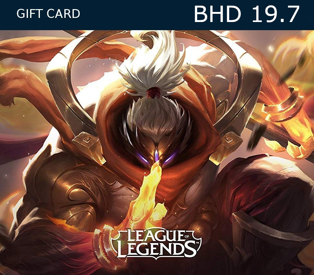 League of Legends BHD 19.7 Prepaid RP Card BH
