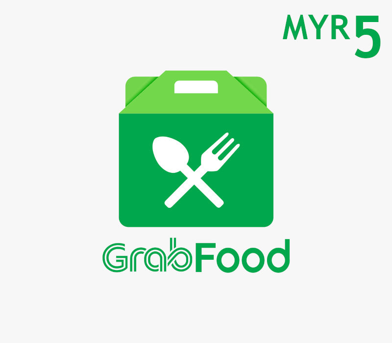 Grab Food MYR 5 Gift Card MY