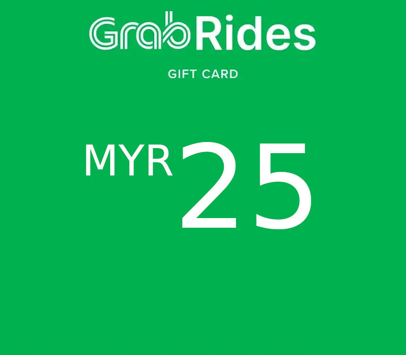 Grab Rides MYR 25 Gift Card MY