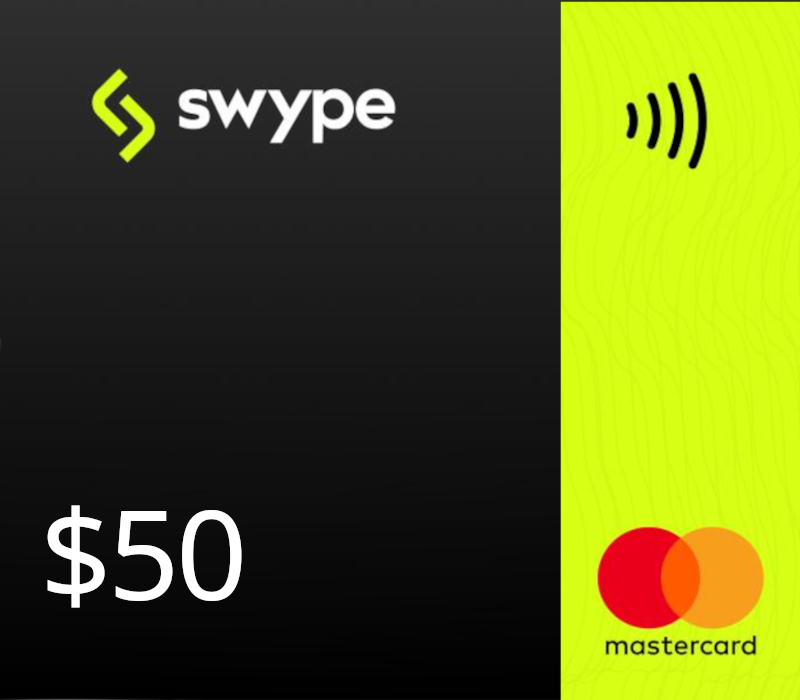 Swype Mastercard USD 50 Gift Card