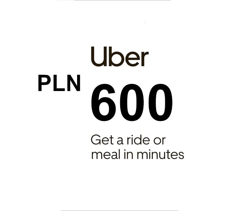 Uber PLN 600 Gift Card PL