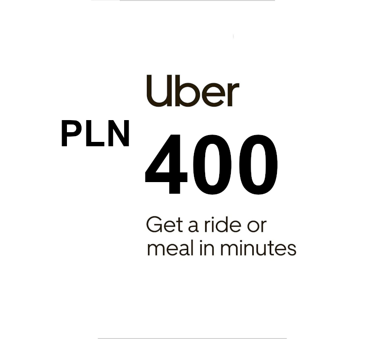Uber PLN 400 Gift Card PL