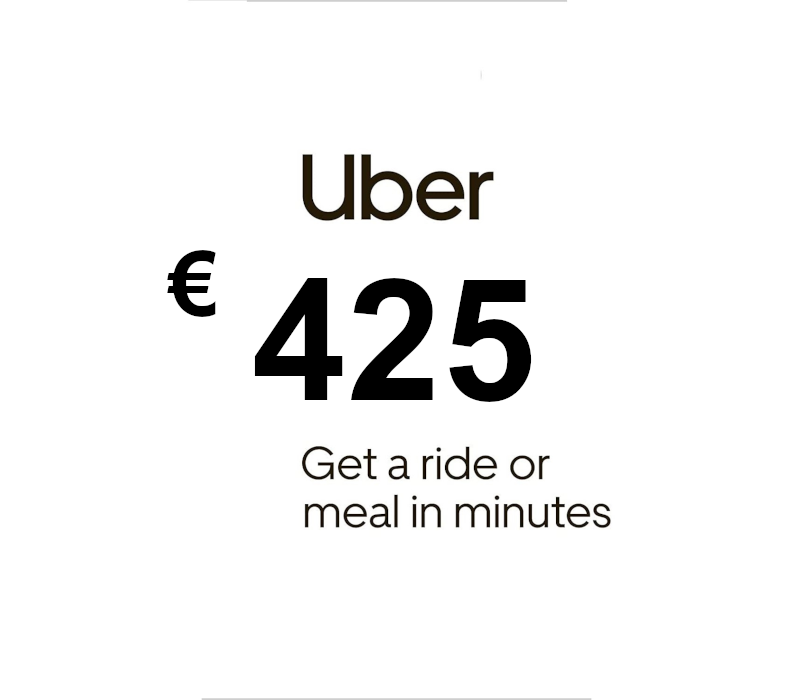Uber EUR 425 Gift Card ES