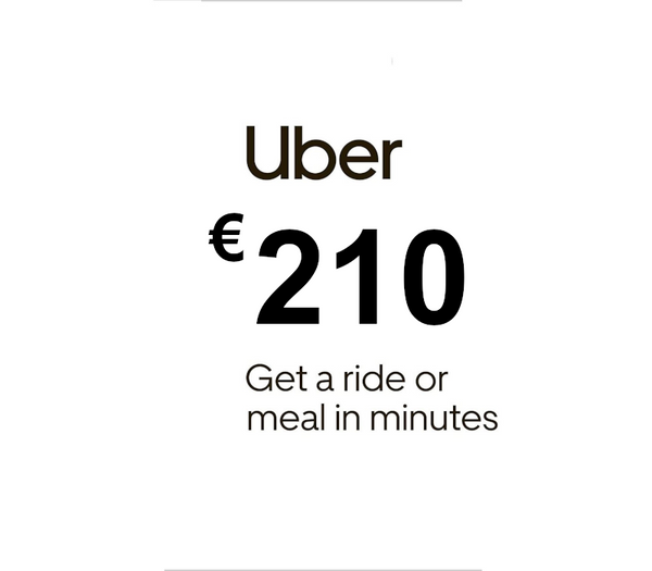 Uber EUR 210 Gift Card ES