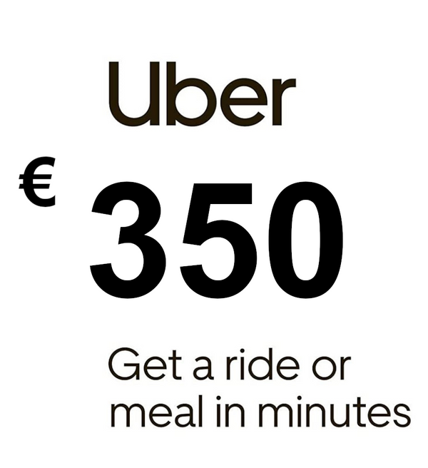 Uber EUR 350 Gift Card FR