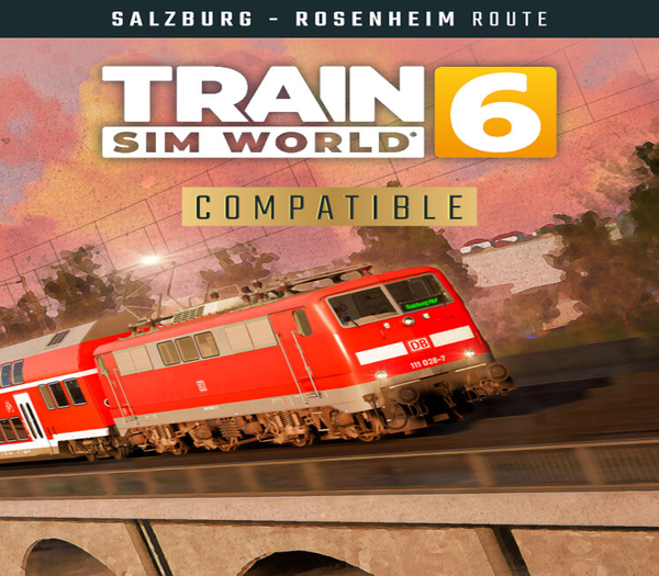 Train Sim World 6: Bahnstrecke Salzburg - Rosenheim Route Add-On DLC EU XBOX One / Xbox Series X|S /