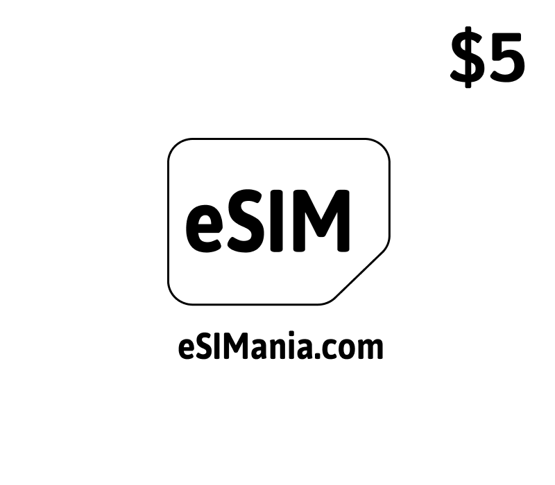 eSIMoney USD 5 eSIMania.com Gift Card