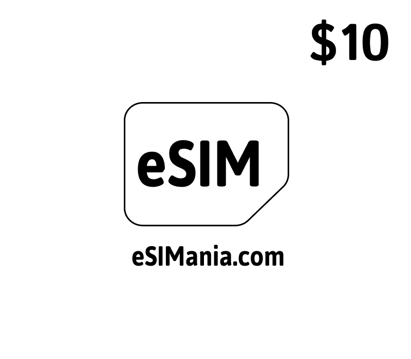 eSIMoney USD 10 eSIMania.com Gift Card