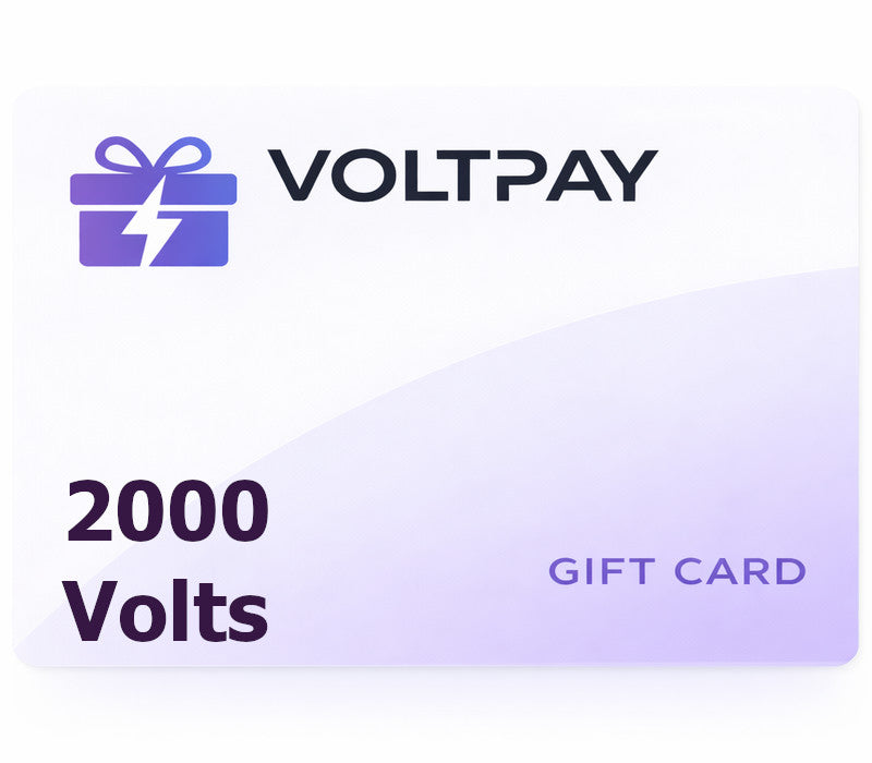 VoltPay 2000 Volts Gift Card