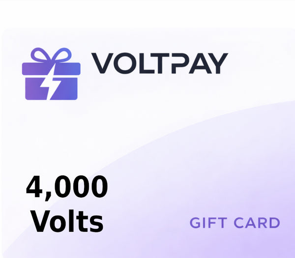 VoltPay 4000 Volts Gift Card