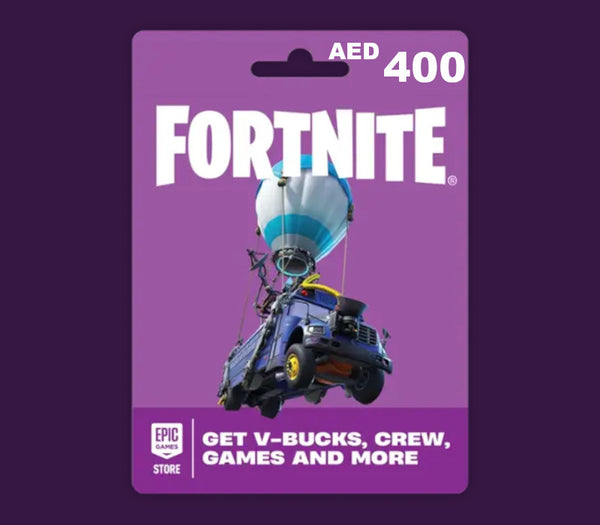 Fortnite AED 400 PC Epic Games Gift Card AE