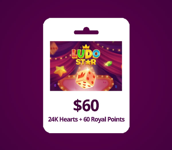 Ludo Star USD 60 Gift Card