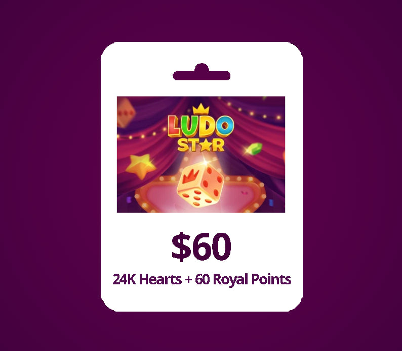 Ludo Star USD 60 Gift Card