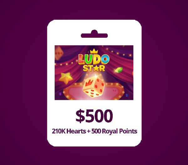 Ludo Star USD 500 Gift Card